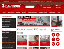 Tablet Screenshot of nabidkapodlah.cz